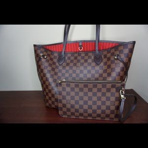 Neverfull MM Damier Ebene Louis Vuitton
